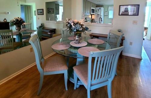 St. Augustine Beach Condo | 2 BR, 2 Bath Oceanfront condo, sunny balcony, 3rd Floor view of ocean&courtyard