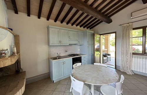 Gualdo Cattaneo Apartment | 2 ENCHANTING FLATS COMPOSING A LOVELY HILLTOP VILLA+ PRIVATE POOL FOR MAX 9 PAX