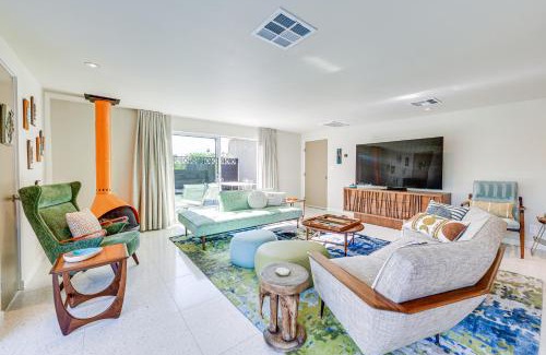 Palm Springs House | 2 Mi to Downtown Luxe Palm Springs Home!
