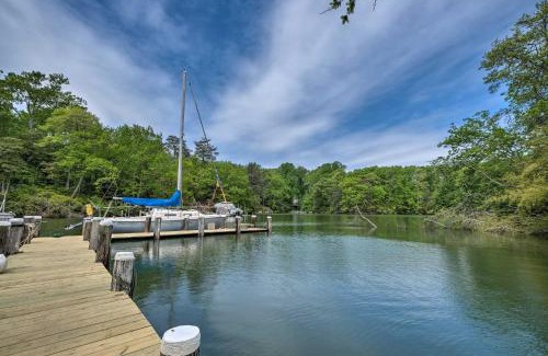 California House | 2 Mi to Lighthouse Waterfront Home with Dock!