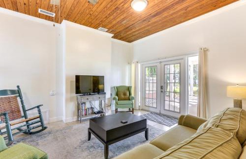 Panacea House | 2 Mi to Mashes Sands Beach Quiet Home with Dock!