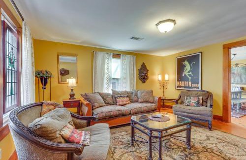 Fayetteville House | 2 Mi to UA Central Fayetteville Home with Patios