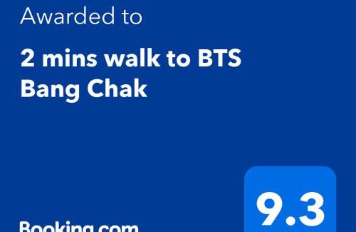 Phra Khanong Apartment | 2 mins walk to BTS Bang Chak