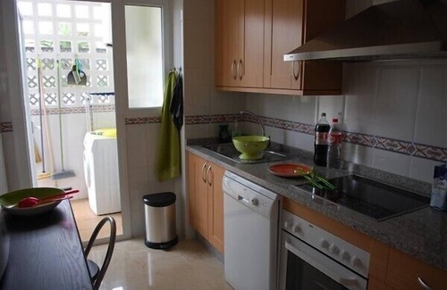 San Luis de Sabinillas Apartment | 2 private swimming pools, sand beach at 450m, South oriented terras