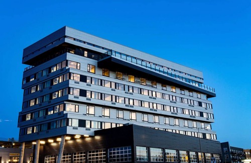 River North Art District Hotel | 2 Queen Mountain View: The Source Hotel, Plush Mattresses, Rooftop Pool, 2 Units