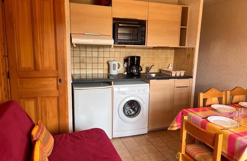 Saint-Gervais-les-Bains Apartment | 2-room apartment with sleeping area, 4-6 pers, near center, pets allowed