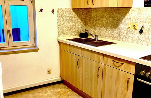 Coburg Apartment | 2-room on 70sqm and 2 floors in the center of Coburg with balcony