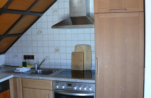 Weiskirchen Apartment | 2 rooms, kitchen, bathroom (full equipment), terrace