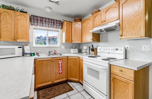 Harbor Village Condo | 2-story condo w/Bear Lake views, private patio, heated pool, hot tub, tennis