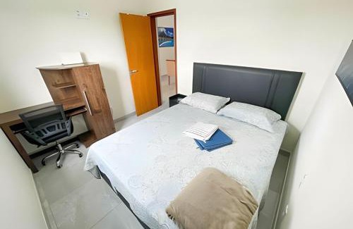 Patos de Minas Apartment | 202- APARTAMENTO de 2 QUARTOS para até 5 HÓSPEDES
