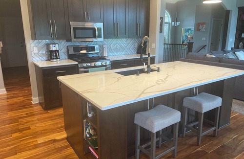 Oconomowoc House | 2024 RNC - Suburban Milwaukee Home With Modern Decor and Beautiful Lower Level