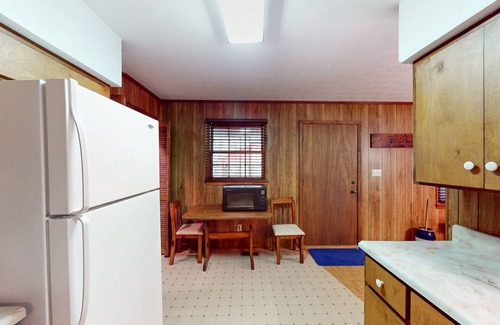 West Point Cabin | 24-acre property with creek, picnic gazebo, firepit, fireplace, & W/D