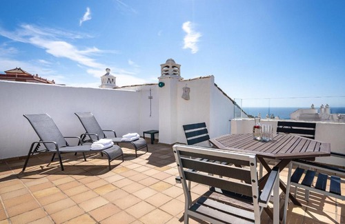 Castillo de Sabinillas Apartment | 24 Rooftop terrace sea views golf Duquesa Manilva Andalusia