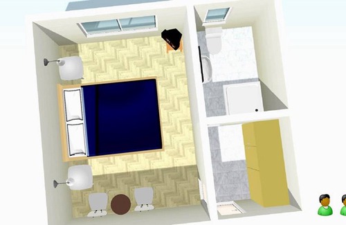 Trogir Resort | 28 m² Private room ∙ 1 bedroom ∙ 2 guests