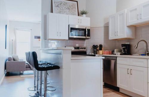 Soulard Apartment | 2B-1B Work & Play De WFH Setup Near City Fun