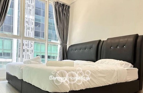 Downtown Kota Kinabalu Apartment | 2Bedroom Banyan Homestay @ Sutera Avenue