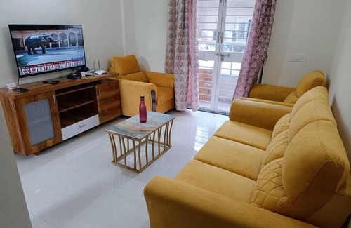 Bavdhan Apartment | 2BHK AC Service Apartment 102 Bhugaon