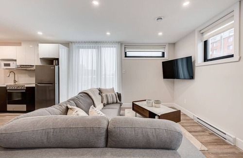 La Petite-Patrie Apartment | 2BR Apartment with private terrace plaza St-Hubert