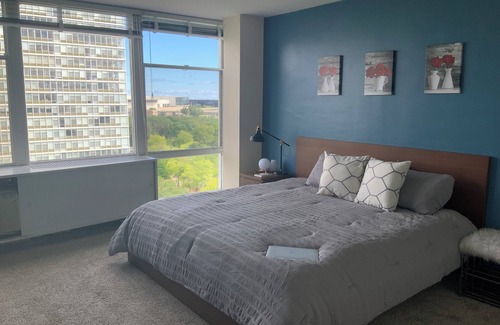 Douglas Apartment | 2BR w/LAKE VIEW NEAR MCCORMICK PLACE