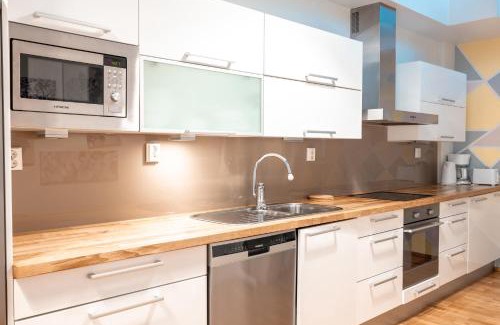 Hietalahti Apartment | 2ndhomes Bright & Spacious 2-Story Apartment with Sauna