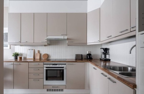 Tampere Apartment | 2ndhomes Tampere Näsijärvi Apt | Lake View & Sauna