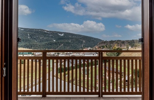 Andalo Apartment | 2R-Apt Bucaneve at the 2nd floor w/v iew; ski room, parking, wi-fi