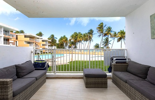 Solimar Condo | 3/2 Condo in wonderful Luquillo, AC,Pool BEACHFRONT