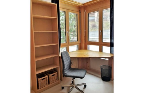 Laax Apartment | 3.5 Rm Family Apt. with Fireplace & Patio in MountainAir (Family & Pet Friendly)