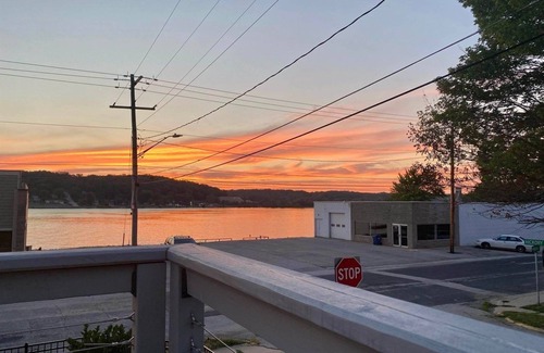 Port Byron House | 3 bedroom 2 bath home with beautiful river views and wrap around deck