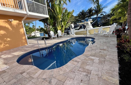 Lower Matecumbe Key House | 3-bedroom, 3-bath Canal front home with private pool in Islamorada, Florida Keys