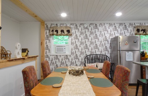 Chestertown House | 3 bedroom cabin in Chestertown with hot tub, fireplace, fire pit, wifi, and more