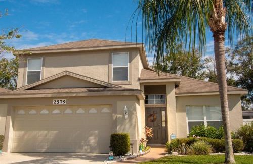 Chatham Park House | 3 Bedroom Home With Private Screened Pool With Rock Waterfall Feature And Gameroom By Florida Dream Homes
