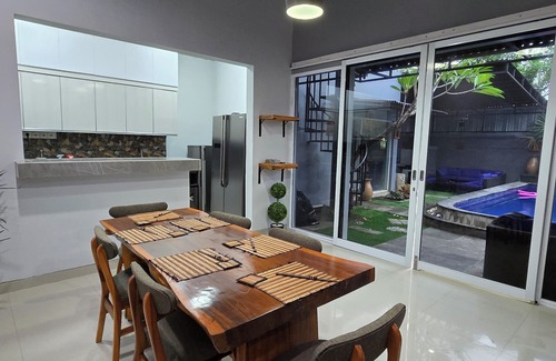 Sanur Kauh House | 3-bedroom house in serene Sanur, Bali with AC, WiFi. Relax and unwind
