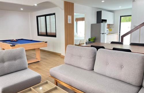 Saen Suk Villa | 3 Bedroom Pool Villa, Cozy House, Wonnapha Beach, Bangsaen