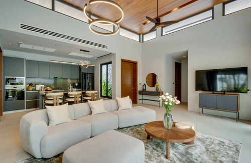 Cherngtalay Villa | 3-bedroom private villa with pool, garden, and spacious living room by Continent