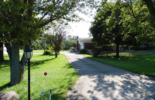 New Lisbon House | 3-bedroom vacation home 9 minutes from Ball State University in the country.