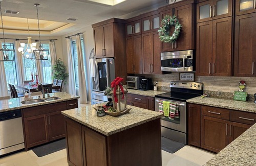 Palmhurst House | 3 bedrooms, office, 3.5 bathrooms, and a pool.