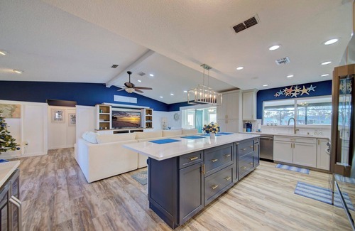 Spring Hill House | 3-BR/2 Bath waterfront home with direct access to Gulf. Pool, kayaks and dock