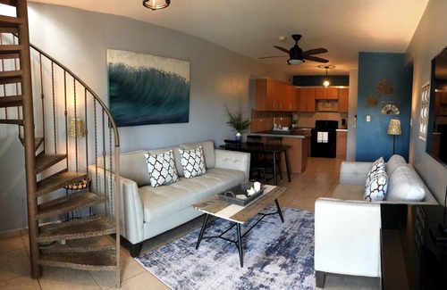 Puntas Condo | 3/BR Penthouse with huge rooftop terrace steps from Sandy Beach in Puntas Rincon