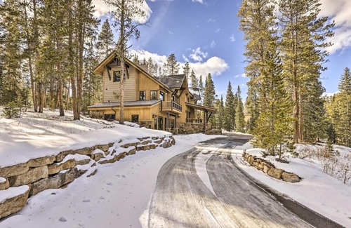 Fairways House | 3 Fireplaces and Mtn View Luxe Home in Breckenridge