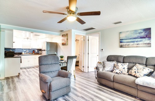 Seminole Apartment | 3 Mi to Beach: Remodeled Seminole Apt w/Yard!