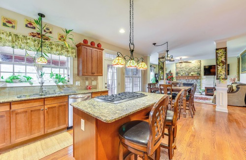 Fort Mill House | 3 Mi to Carowinds: Retreat w/On-Site Fishing