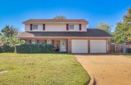 Central Oklahoma City House | 3 Mi to Diamond Ballroom Home with Fenced Yard!