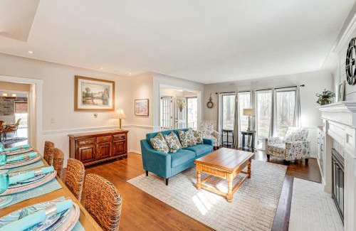 Muskegon House | 3 Mi to Duck Lake State Park Home with Deck!
