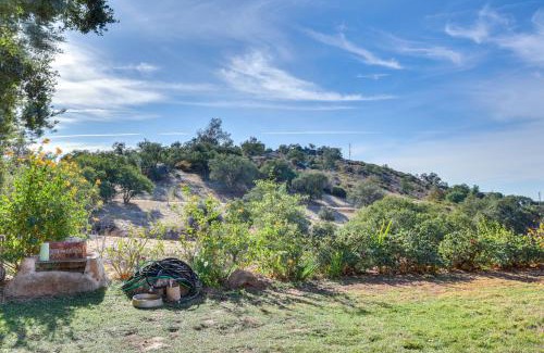 Ramona House | 3 Mi to Ramona Ranch Winery Home with Mtn Views!