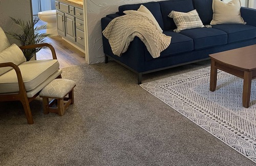 Casper House | 3 mins to Downtown Casper! 2 bedroom Dog Friendly Home w/ fireplace