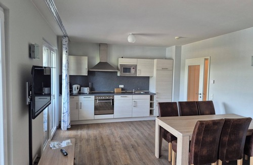 Stolpe Apartment | 3 Zimmerappartement, 101m² für 6 Personen, 2 Schlafzimmer mit je 1 Doppelbett un