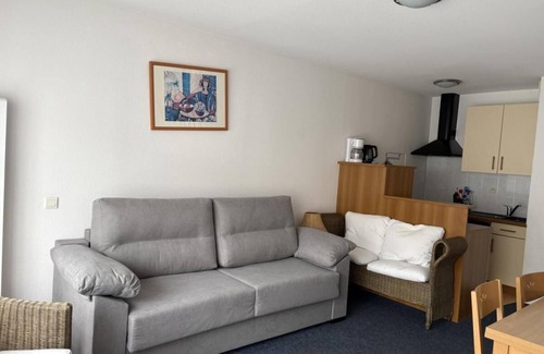 Eaux-Bonnes Apartment | 30m from resort center, 3rd floor, view ski slopes, fitness, swimming pool, sauna, tv, ski locker