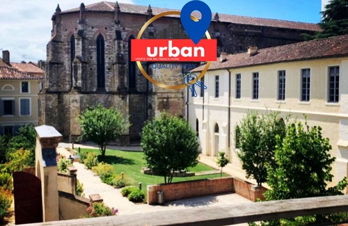 Moissac Apartment | 32 m2 Hyper-Centre - Escale du Cloître - Netflix- en RDC