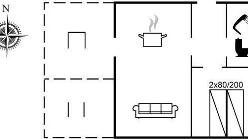 Janderup House | 34 m² House ∙ 1 bedroom ∙ 4 guests